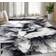 Abani Rugs Modern Black, White 72x108"