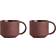 OYOY Yuka Tea Cup, Coffee Cup, Mug 2pcs