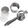 24hshop With 3 Press Discs Potatispress 27cm