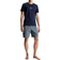 Calvin Klein Modern Structure Shorts Pyjama Set - Ngt Sky Tp