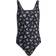 Adidas Allover Print Sportswear Swimsuit - Black/White