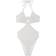 Ramy Brook Corina Cutout One Piece Swimsuit - Silver Lurex