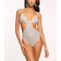 Ramy Brook Corina Cutout One Piece Swimsuit - Silver Lurex
