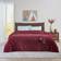 Beautyrest Microlight to Berber Weight Blanket Red (254x228.6cm)