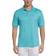 Cubavera Diamond Jacquard Polo Shirt - Aqua Sky