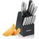 Alpina 8129864 Skrællekniv, Universalkniv, Brødkniv, Santokukniv, Kokkekniv, Steakkniv, Forskærerkniv