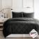 Madison Park Windsor Bedspread Black, Gray (259.1x228.6)