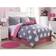 VCNY Home Sophie Bed Linen Grey, Pink (243.8x205.7cm)