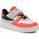 Fila FXVENTUNO Velcro Kids Sneaker, Gray Violet-Fiery Coral