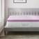 Lucid Comfort Collection 3 Inch Lavender and Aloe Queen Polyether Matress 149.86x200.66cm