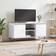 vidaXL 104x35x50cm High Gloss White Mueble de TV 104x50cm