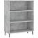 vidaXL Regalschrank Betongrau 69,5 x 32,5 x 90 cm Wandschrank