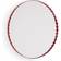 Hay Arcs Red Wall Mirror 60cm