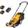 LawnMaster CLMF2437G-01 (2x4.0Ah) Battery Powered Mower