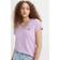 Levi's Perfect V neck T shirt Lila Purple Rose