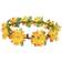 Wicked costumes orange flower headband