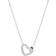 Edblad Eternal Heart Necklace - Silver/Transparent