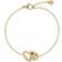 Edblad Eternal Heart Bracelet - Gold/Transparent