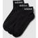 Adidas Performance Linear Ankle Socks Cushioned Pairs Black/White, Black/White, S, Men