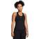 Nike Dri-fit Swoosh Bra Linne Damer - Black/White