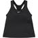 Nike Dri-fit Swoosh Bra Linne Damer - Black/White