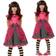 Smiffys Santoro Ladybird Costume, Pink