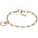Fossil Heritage D-Link Guldfärgat rostfritt stål länkarmband för kvinnor, JF04528710