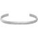 Fossil Harlow Linear Texture Manschettarmband rostfritt stål för män, JF04566040