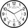 Unilux Maxi Wave 37.5 cm Diameter Gauge Wall Clock