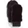 Faux-Fur Knit Mittens BLACK BLACK