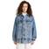 Khaite Blue 'The Grizzo' Denim Jacket 094 BRYCE