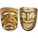 Disguise Gold Tragedy Mask