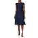 Alex Evenings Womens Lace Sequined Cocktail Dress blue