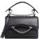 Karl Lagerfeld K/seven Grain Leather Shoulder Bag, Woman, Black, Size: One size