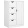 Homcom Modern Cabinet Madia 29x83cm