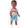 Mattel Chelsea Doll Small Boy Doll Wearing Removable Romper and Shoes HNY58