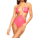 Ramy Brook Sofia Cutout One Piece Swimsuit - Deep Rose