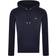 Gant Shield Label Stitching Hoodie - Navy Blue