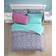Mytex Thalia Bedspread Purple, Blue (218.4x193cm)