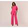 Adrianna Papell One-Shoulder Jumpsuit Watermelon Bliss Watermelon Bliss