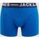 Jack & Jones Læder Boksershorts Blå/Sort/Hvid