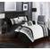 Chic Home Clayton Sängöverkast Vit (228.6x228.6cm)