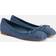 Christian Louboutin Mamadrague denim ballet flats blue