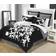 Chic Home Iris Bedspread Black (264.2x233.7)