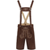 Hisab Joker Oktoberfest Lederhosen Dark brown