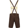 Hisab Joker Oktoberfest Lederhosen Dark brown