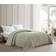 Beatrice Home Fashions Chenille Sängöverkast Grön (243.84x274.32cm)