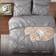 Bedsure 7 Pieces Bed Linen Grey (243.8x205.7cm)