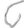 Pernille Corydon Twig Hoops - Silver