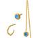 Pernille Corydon Hour Earring Box - Gold/Blue